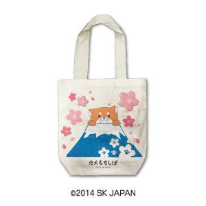 忠犬もちしば トートバッグ（桜柄・06）【ドン・キホーテ限定】