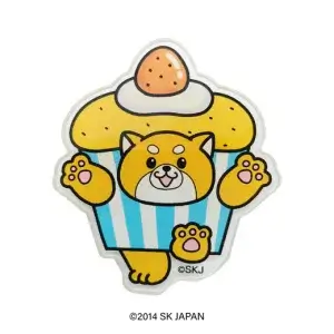 忠犬もちしば クリエイターコラボ　アクリルバッジ/かなざわまこと（おかか）