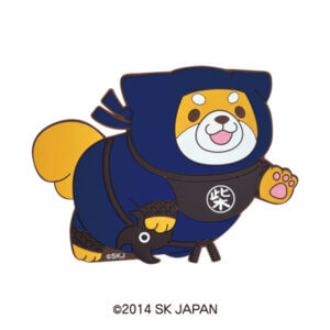 忠犬もちしば ラバーマグネット（忍者）