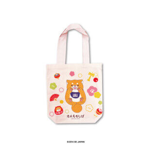 忠犬もちしば トートバッグ4（けん玉ピンク）【ドン・キホーテ系列店舗限定】