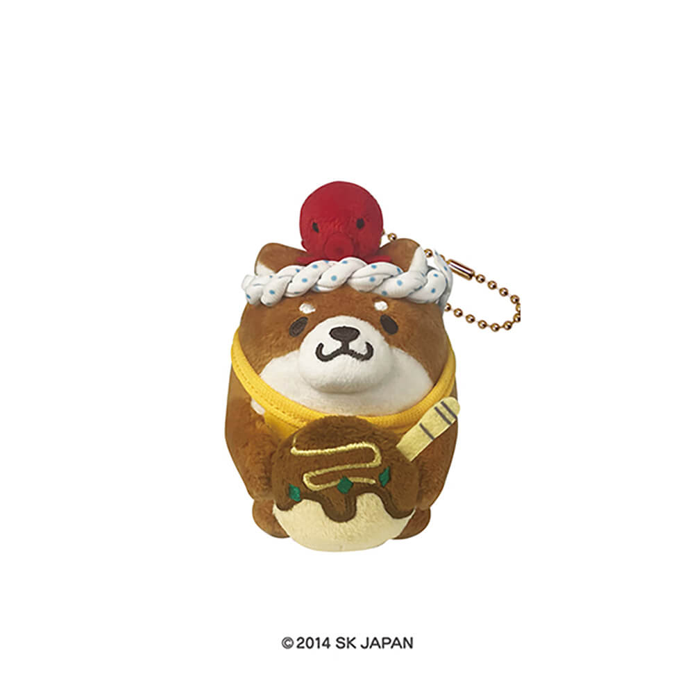 忠犬もちしば ぬいぐるみボールチェーン ご当地シリーズ（大阪）