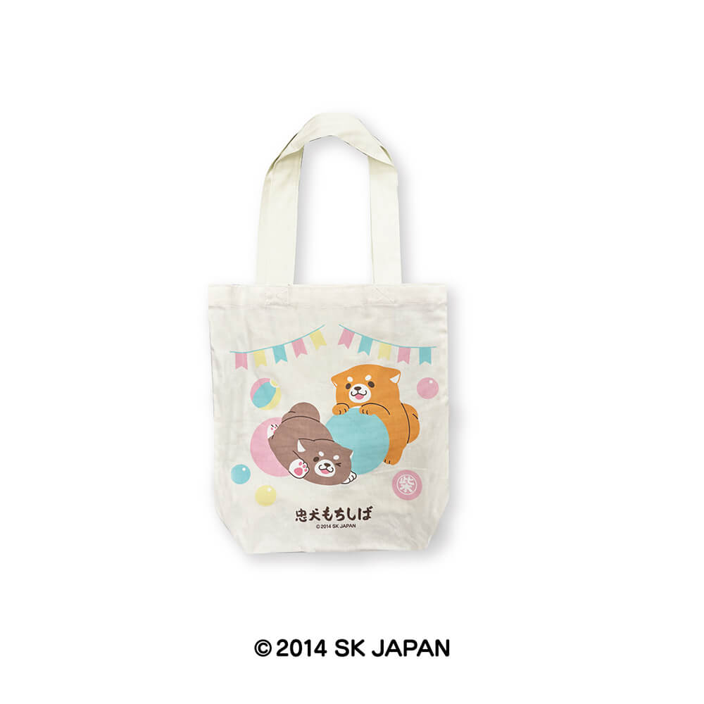 忠犬もちしば トートバッグ5（ベビーボール）【ドン・キホーテ系列店舗限定】